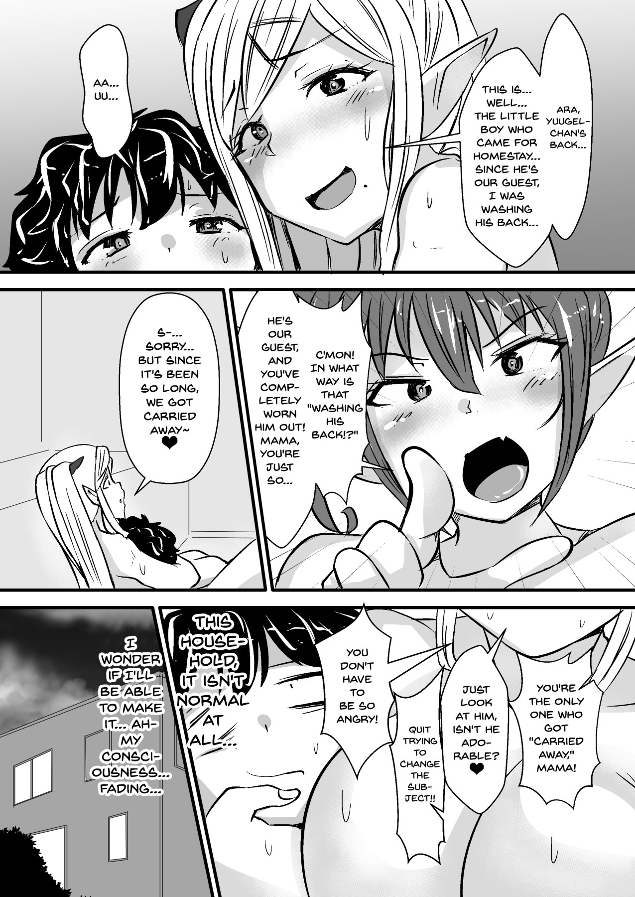 Hentai Manga Comic-Inter-Species Homestay-Read-32